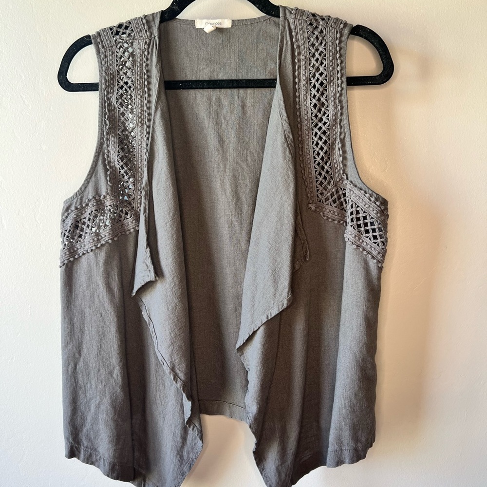 Maurice’s Gray Vest